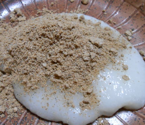 japanese-food-mochi-microwaved