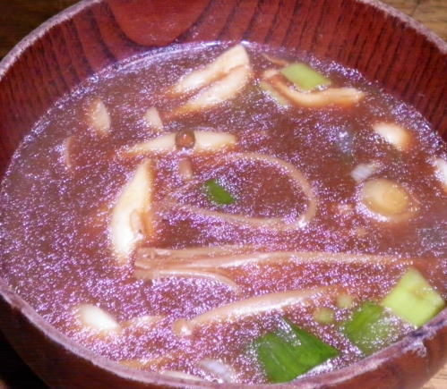 japanese-food-miso-shiru-kinoko-neghi